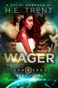 Wager Jekh Saga cover MFM sci fi romance