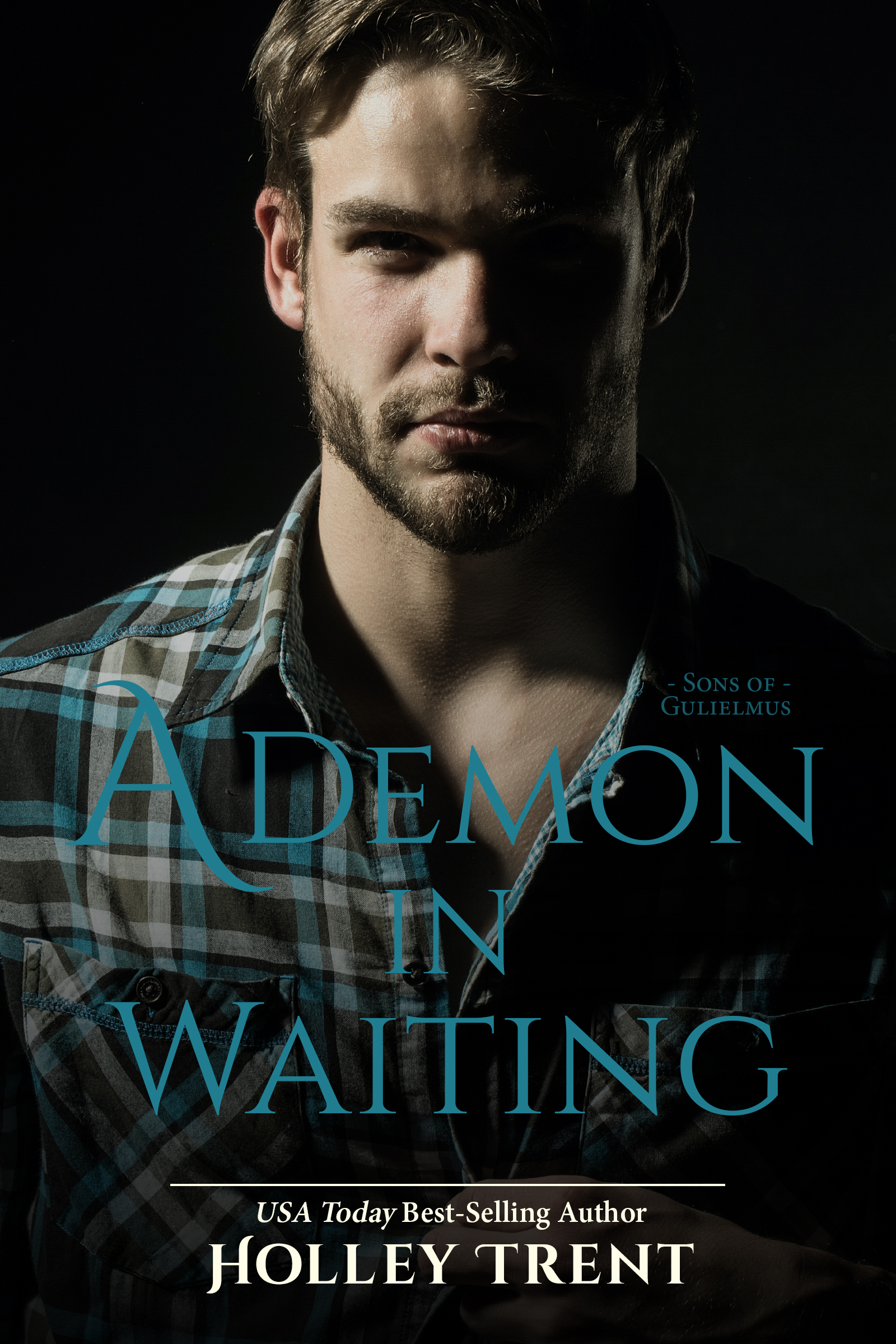 Cover of A Demon in Waiting by Holley Trent
